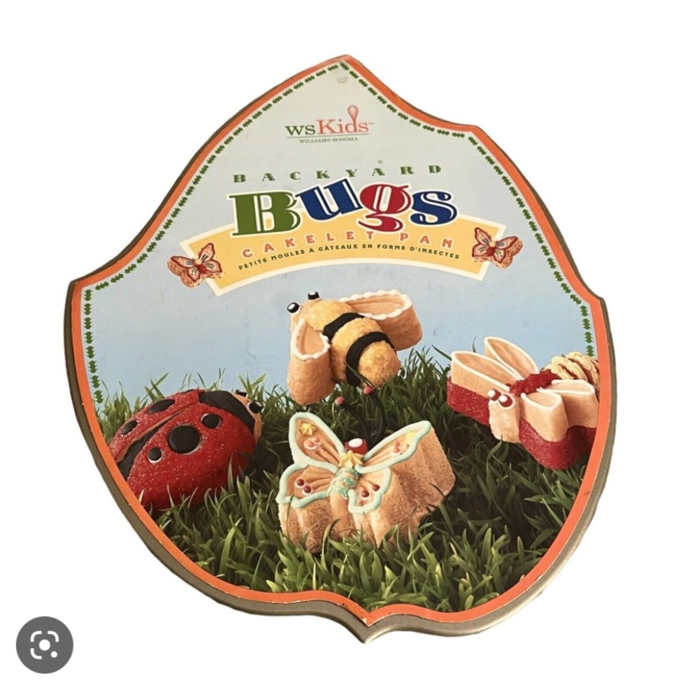 Williams Sonoma Backyard Bugs Cake Pan